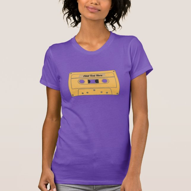 Retro Mix-band. Personlig T-Shirt (Framsida)