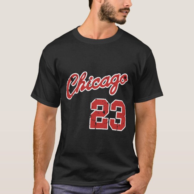 Retro MJ Jersey T Shirt (Framsida)