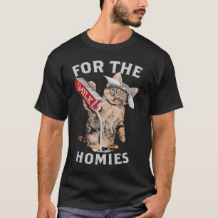 Retro Mjölk-katt för Homies-Vintagen T Shirt