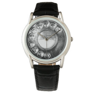 Retro mobil visartavlaklocka armbandsur