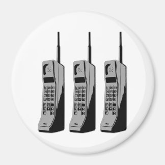 Retro Mobile Mobil Graphic Magnet