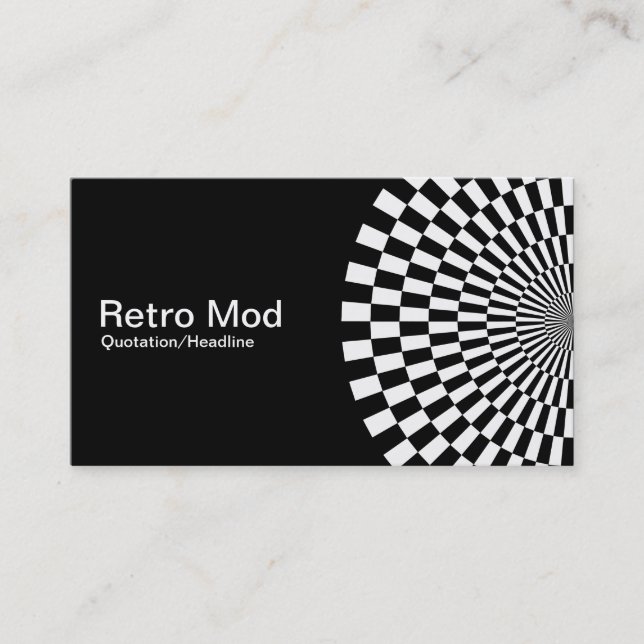 Retro-Mod 01 Visitkort (Framsida)