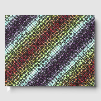 Retro Mod Geometric Groovy Funky Neuroköns Pride Gästböcker