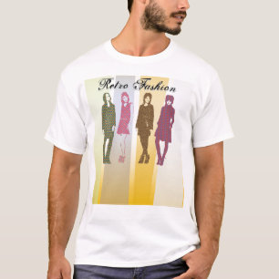Retro mode för T-tröjamall Tee Shirt