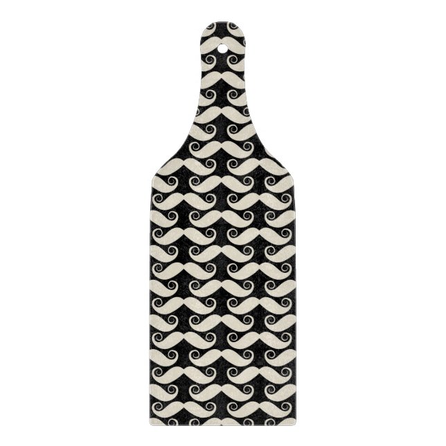 Retro moderiktig Handlebarmustasch (Framsidan)