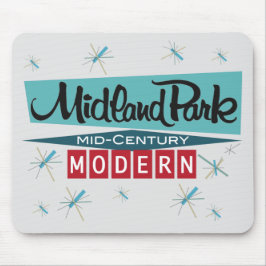 Retro Modern 1958 Mousepad Musmatta