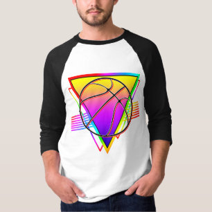 Retro Modern Basketboll T Shirt