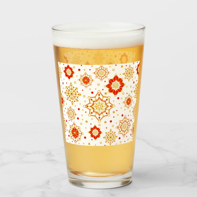 Retro Modern design i mitten av århundradet Glaskopp (Framsida fylld)