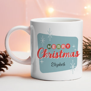 Retro Modern God jul Kaffemugg