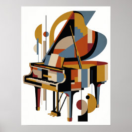 Retro Modern Jazz Affisch