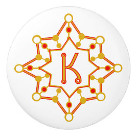 Retro Modern Personlig i mitten av århundradet - b Knopp