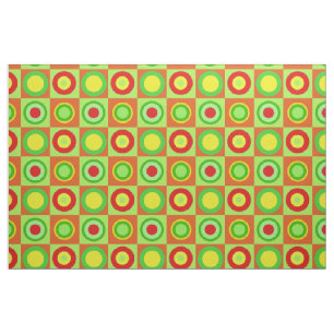 Retro Modern Polka dots cirklar Artikel 1970-talet Tyg