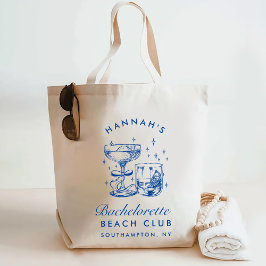 Retro Modern Rosa & Blå Möhippa Tygkasse