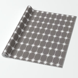 Retro Modern Starbursts i mitten av århundradet Mö Presentpapper