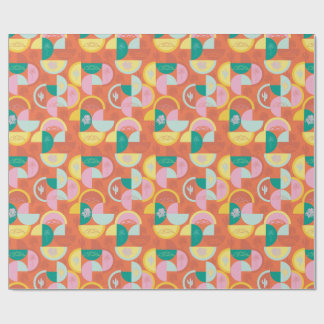 Retro Modern Sunny Handflatan Vår Presentpapper