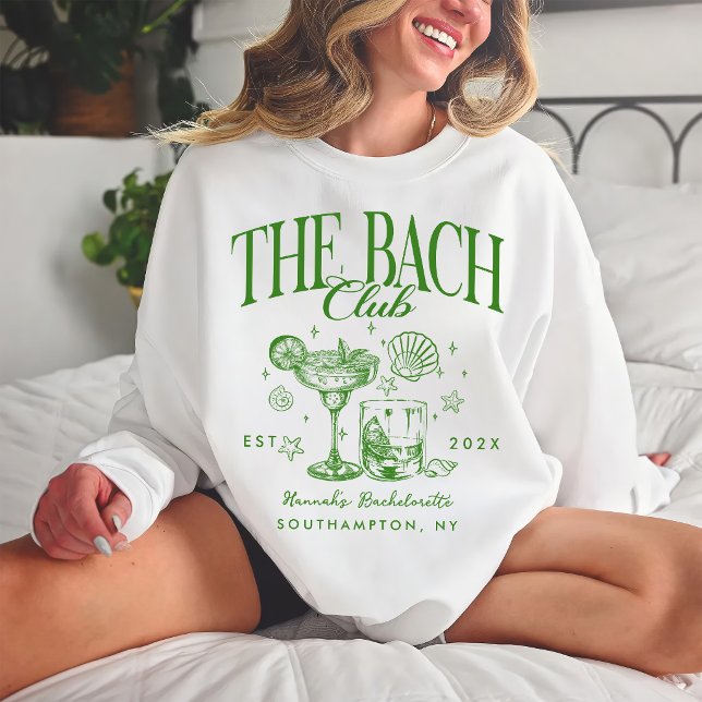 Retro Modern The Bach Club Möhippa T Shirt (Skapare uppladdad)
