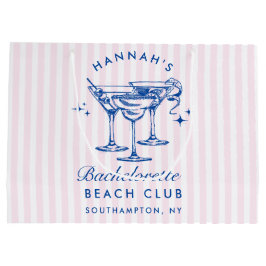 Retro Modern Vintage Blue Bachelorette