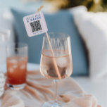 Retro Modern Vintage Rosa Bachelorette QR-kod Fyrkantigt Klistermärke<br><div class="desc">Ta med en modern beröring till bruds bachelorette firande med den här Retro Modern Vintage Rosa Bachelorette QR Code Square. Det här klistermärket blandar sömlöst vintagens estetik med en contemporary som vrider, visar en snyggt blå design och ett anpassade QR-kod. Fånga kärnan av reflexer med ett modernt kant, skapar det...</div>