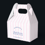 Retro Modern Vintage Rosa & Navy Bachelorette Presentaskar<br><div class="desc">Lägg till en liten charm utan tidsbegränsning till din bachelorette firande med Rosan Retro Modern Vintage & Navy Bachelorette Favor Box. I den här rutan blandas retro-estetiken utan problem med en modern vrid, som innehåller en kombination av rosa och marin snyggt. Perfekt för att presentera favoriter. Den här rutan lägger...</div>