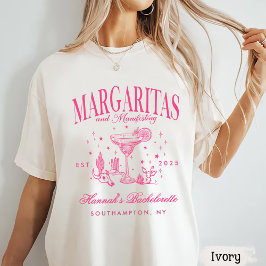 Retro Moderna Margaritas och Äktenskap Randig Bach T Shirt