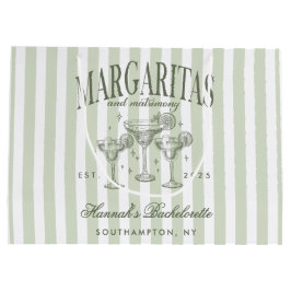 Retro Moderna Margaritas och Vigsel Randig Bach