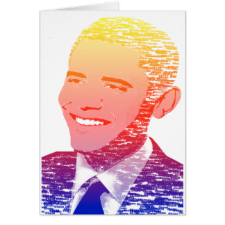 Retro modernt hälsningskort