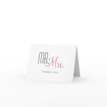 Retro modernt tackkort