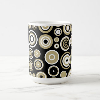 Retro Mönster Abstrakt Art - Mugg
