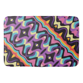 Retro Mönster Badrumsmatta