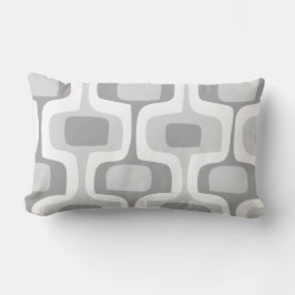 Retro Mönster för anslutning av Grått-Gult-anslutn Kudde