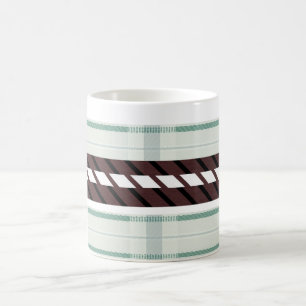 Retro mönster kaffe mugg