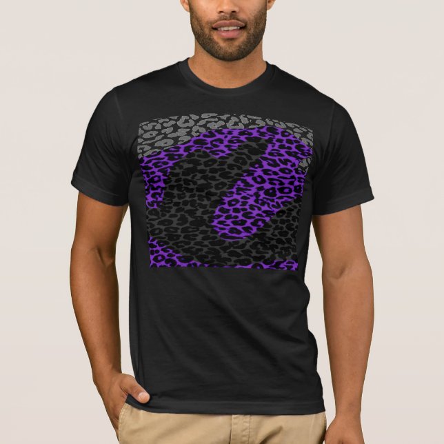 Retro mönster leopard päls struktur tröja (Framsida)