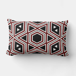 Retro Mönster Sömlös konstPillow Lumbarkudde