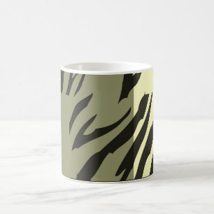 Retro Mönster Zebra Pop Art 2 Kaffemugg