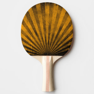 Retro mönsterbakgrund pingisracket