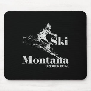Retro Montana Bridger Bowl Skiing Tee Musmatta