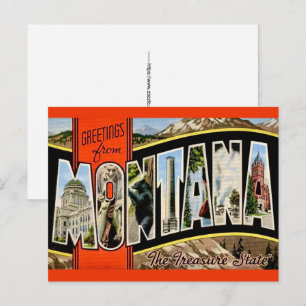 Retro Montana vykort