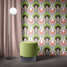 Retro Mood Rosa Grön Taupe Vit