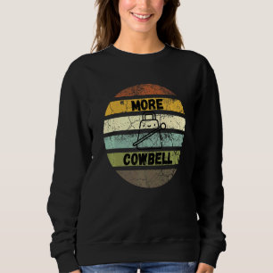 Retro More Cowbell Musical Instrument T Shirt
