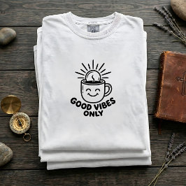 Retro Morgonrutin Citat Tee Grafisk T-Shirt Obehan