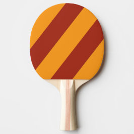 Retro Mörk Teal Stänk Fet Ränder Pingisracket