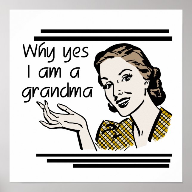 Retro mormorT-tröja och gåvor Poster (Framsidan)