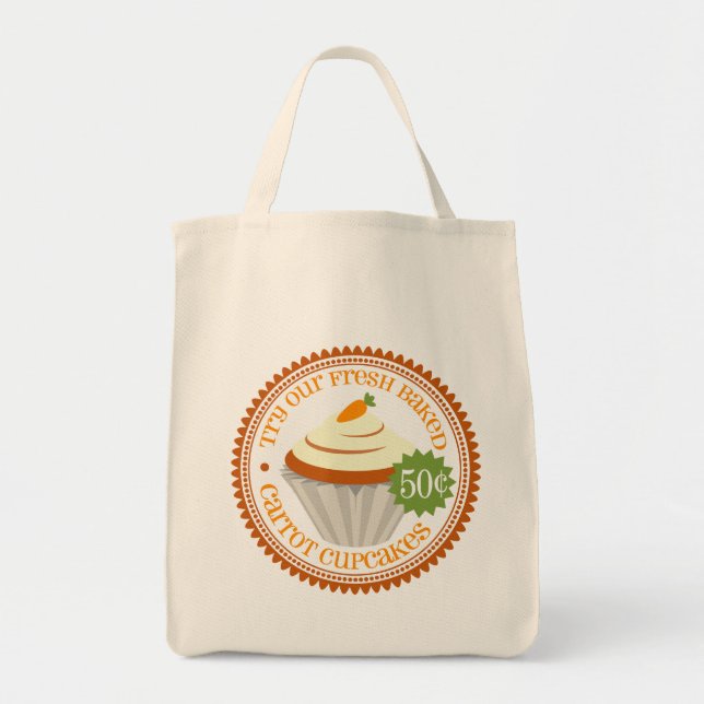 Retro morotmuffin tygkasse (Framsidan)