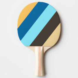 Retro Morrar Fet Ränder Pingisracket