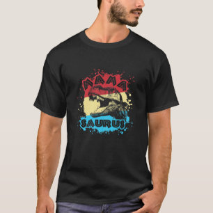 Retro Mors dag Birthday Mamasaurus Dinosaur Re T Shirt