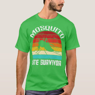 Retro Mosquito Bita Survivor T Shirt