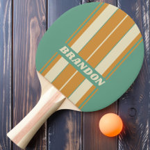 Retro Moss Board Stripes med namn