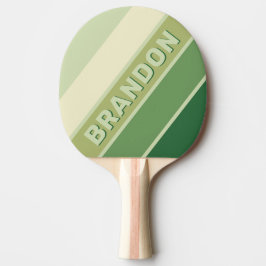 Retro Moss Rainbow Bold med namn Pingisracket