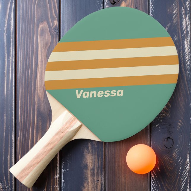 Retro Mossränder med namn Pingisracket (Skapare uppladdad)
