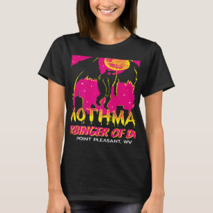 Retro Mothman Harbinger från Doom Legends Cryptid T Shirt